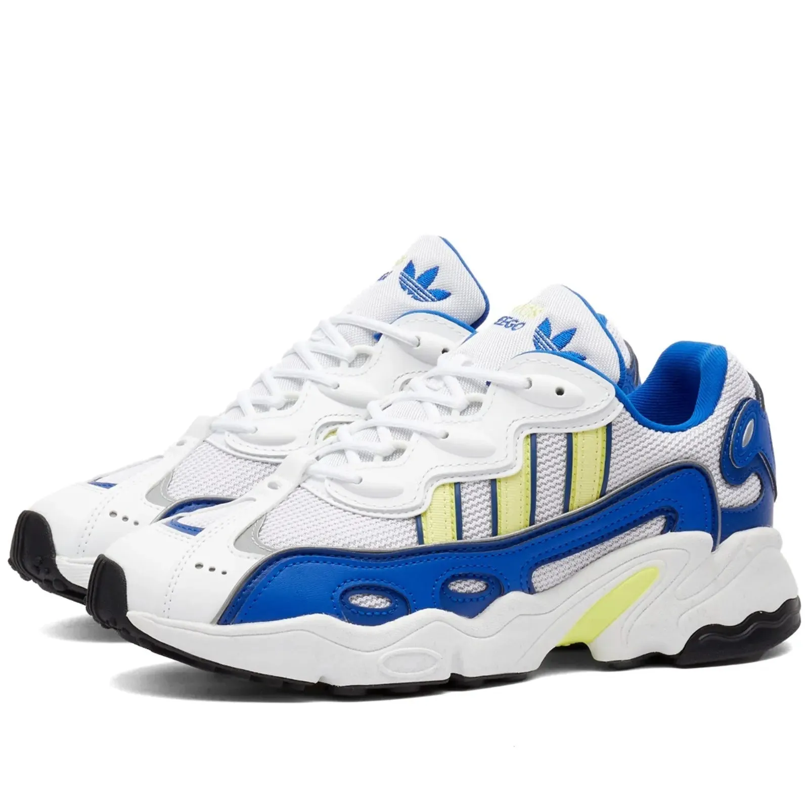 Adidas Ozweego OG W sneakers, white/blue/yellow