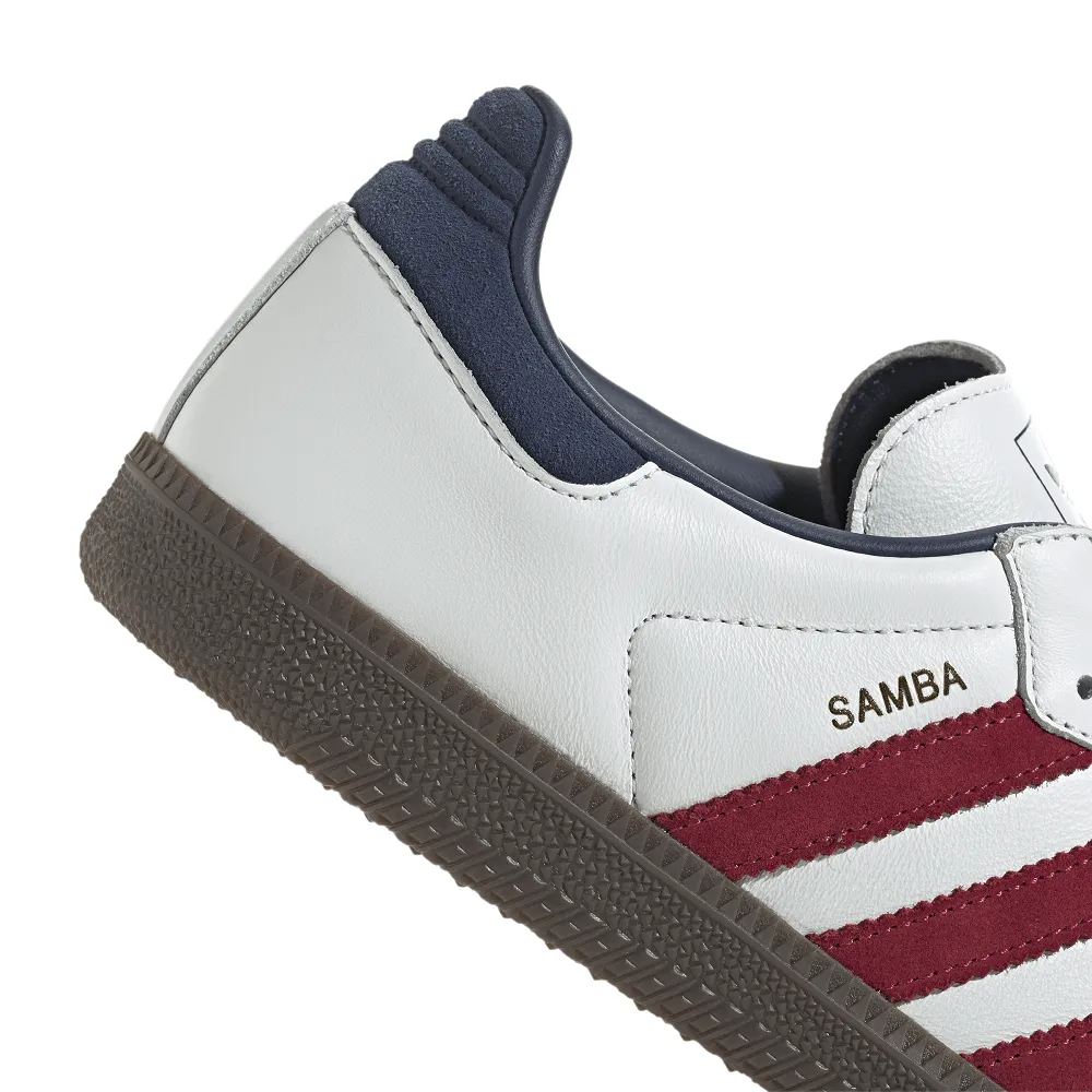 adidas Samba OG - White / Red / Indigo