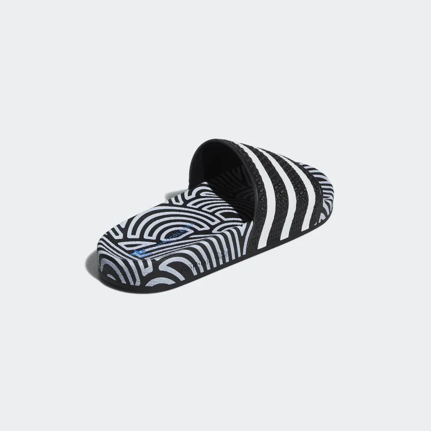 ADILETTE SLIDES Core Black / Cloud White / Blue Bird-Fy1592