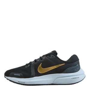 Air Zoom Vomero 16 Women's Run Black/mtlc Gold Coin-dk Smoke