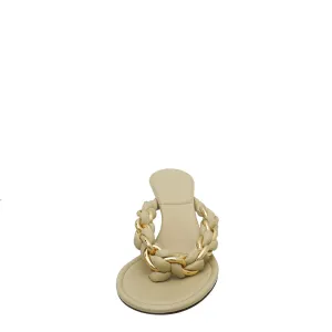 Bottega Veneta Beige Dot 55 Sandals 40