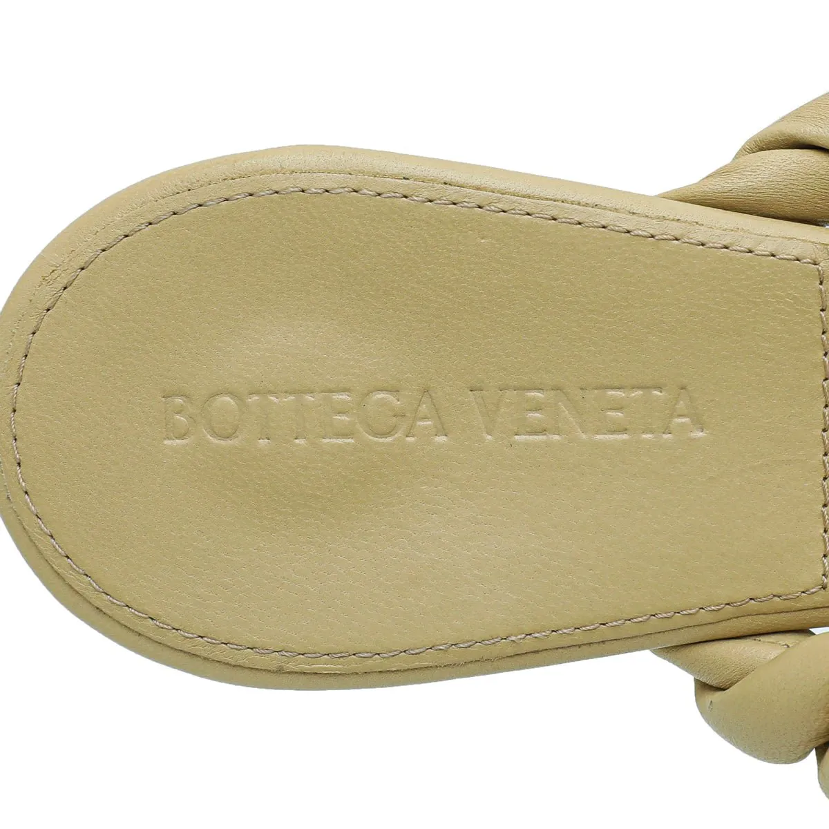 Bottega Veneta Beige Dot 55 Sandals 40