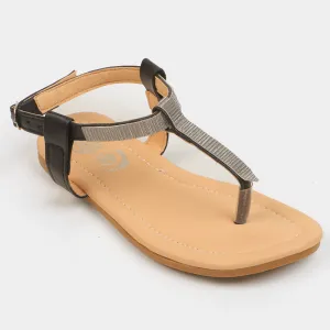 Casual Girls Sandal 909-33 - BLACK