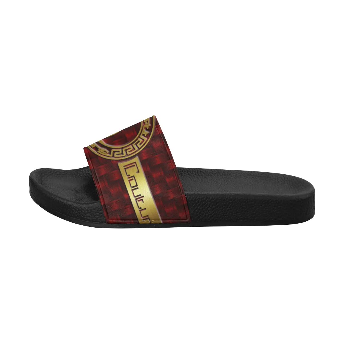 DELUXE RED BELT Women's Slide Sandals