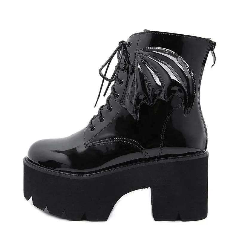 Devil Winged Boots - BF