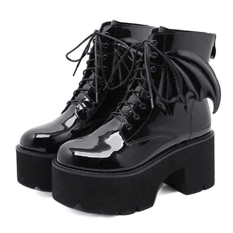 Devil Winged Boots - BF