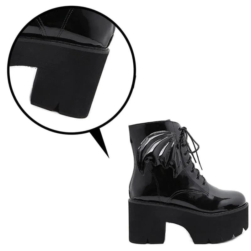 Devil Winged Boots - BF