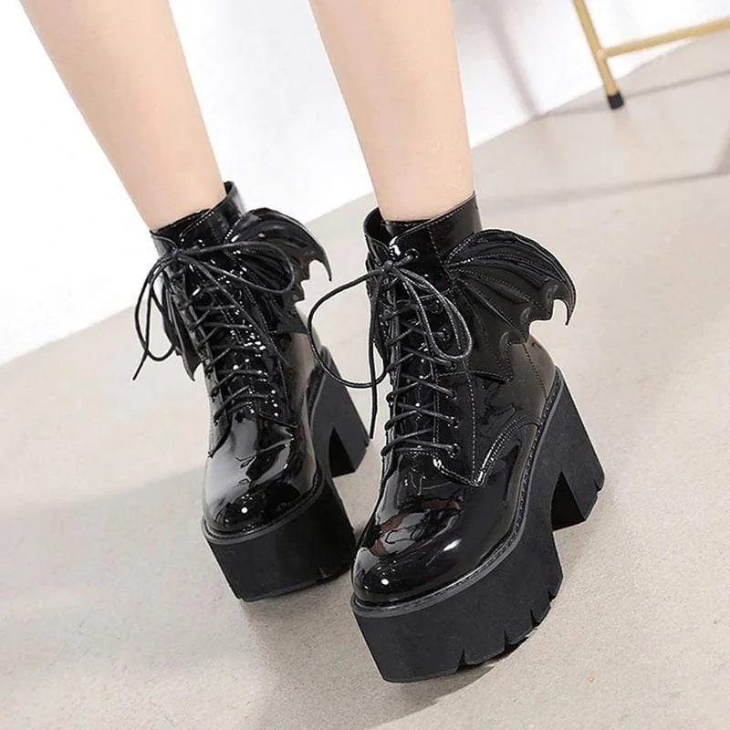 Devil Winged Boots - BF