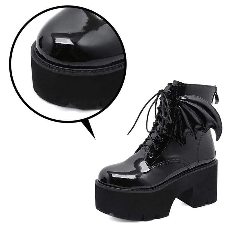 Devil Winged Boots - BF
