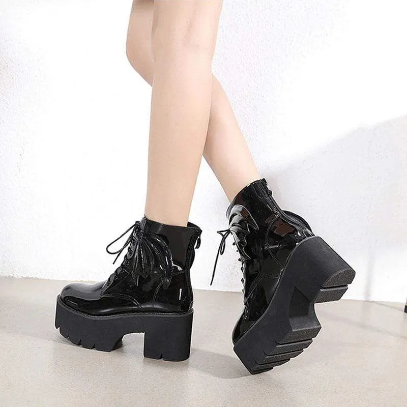Devil Winged Boots - BF
