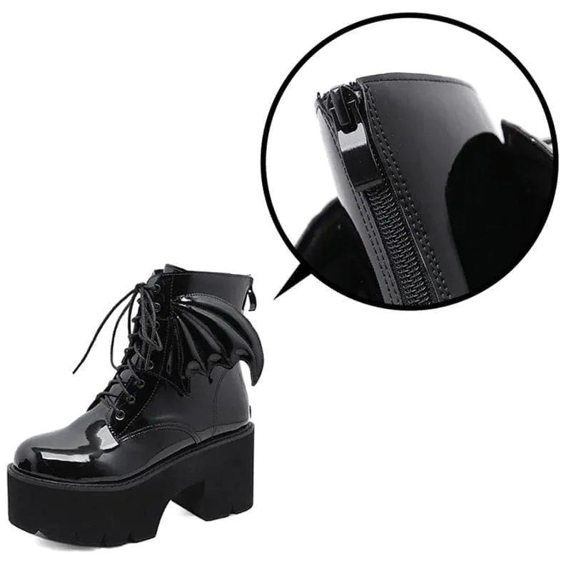 Devil Winged Boots - BF