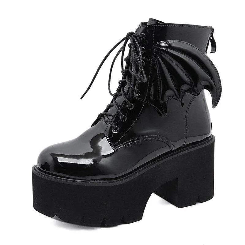 Devil Winged Boots - BF