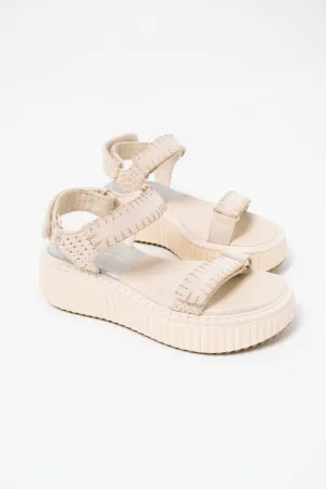 Dolce Vita Debra Platform Sandals - Ivory