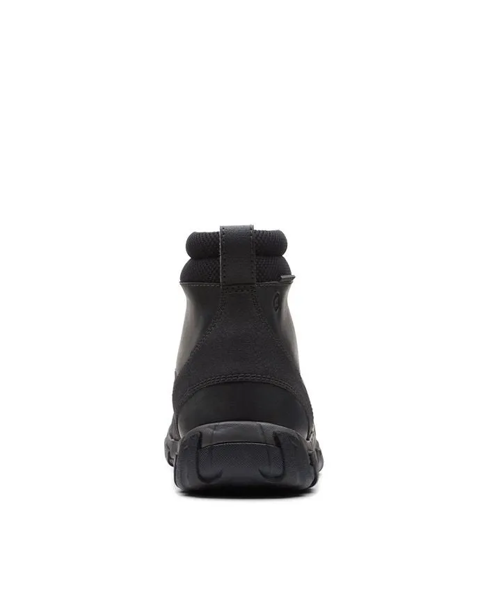 Men's Grove Zip II boots from the Clarks collection, black