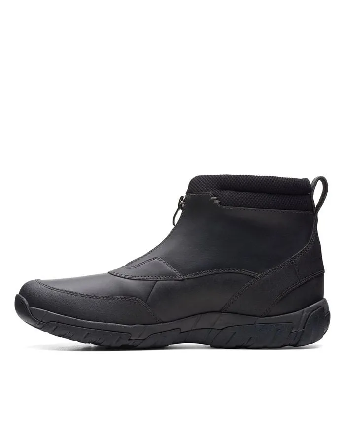 Men's Grove Zip II boots from the Clarks collection, black