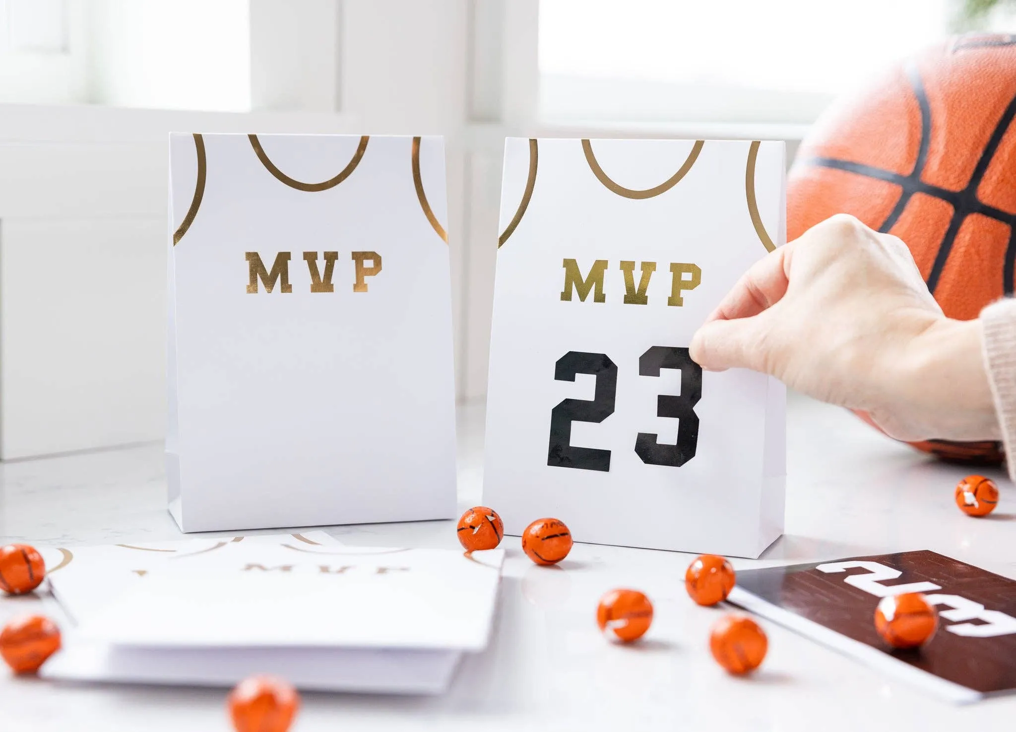 My Mind’s Eye - BBL1008 - Basketball Treat Bags