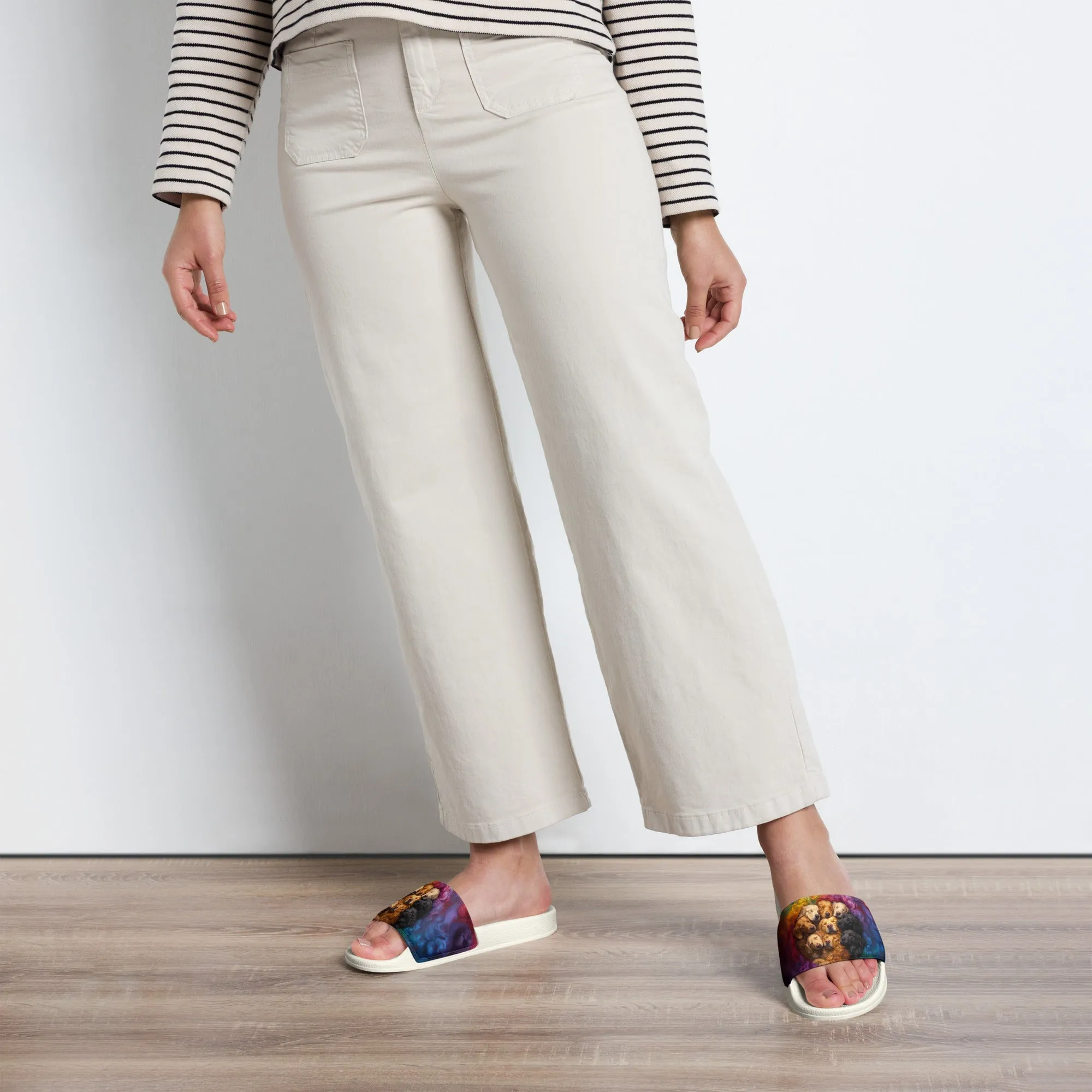 Rainbow Nest Women's slides