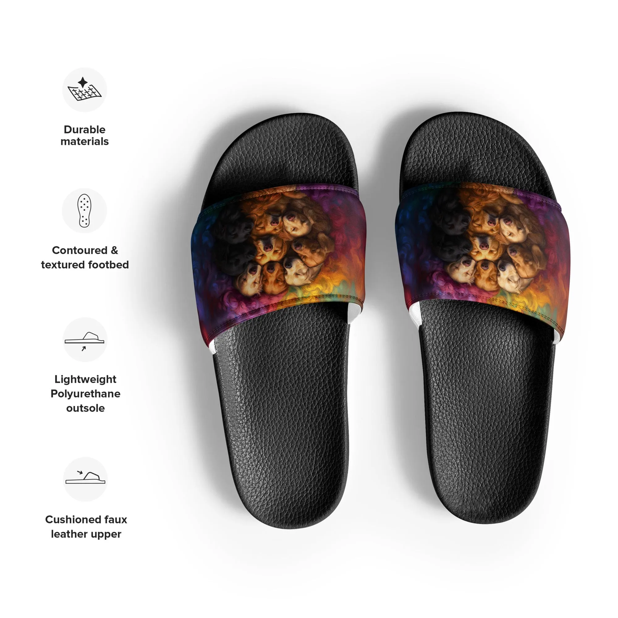 Rainbow Nest Women's slides