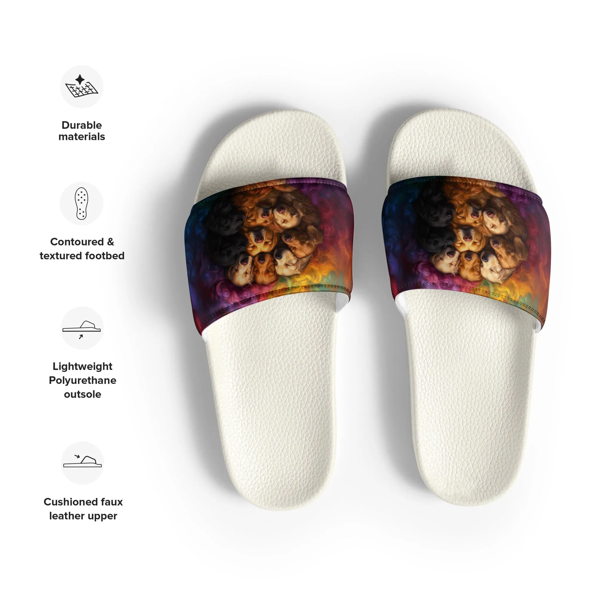 Rainbow Nest Women's slides