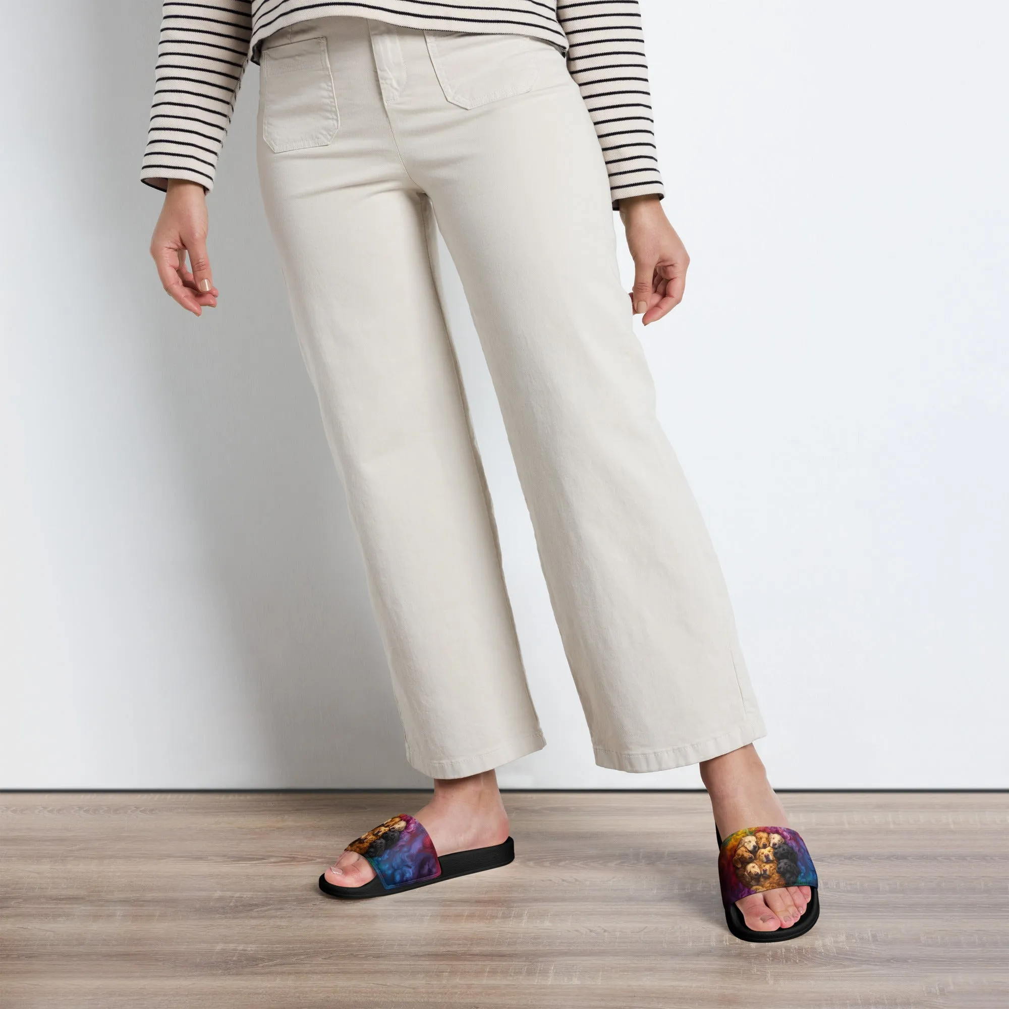 Rainbow Nest Women's slides