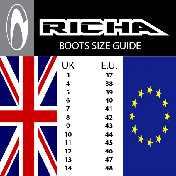 Richa Brookland Leather Boots - Rust