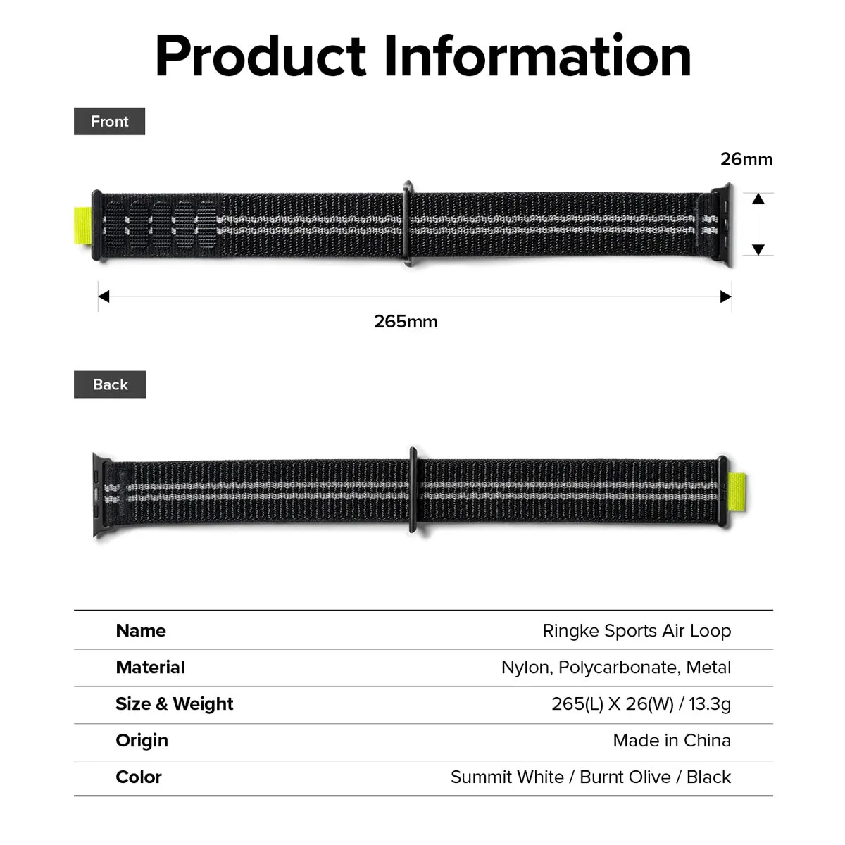 Ringke Sport Air Loop for Apple Watch (42/44/45/49mm)